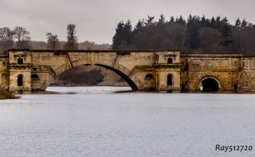 Picture 3 (Blenheim Palace Bridge - Horizontal) This picture was taken with an 80/400mm lens, aperture of f10 and a speed of 30th sec. ISO 100, focal length 80mm. This picture was taken in the lower rear gardens of Blenheim Palace (Woodstock, Oxfordshire). This was tripod shot taken from the other side of the lake, I have cropped the picture to emphasise more of the bridge as it was lost in the original frame. 