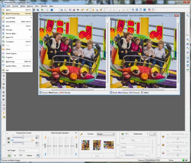 7_Compressing the Jpeg's after edits
